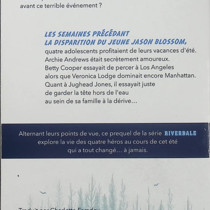 Riverdale Tome 1 – The Day Before – Micol Ostow – Prequel officiel Netflix – Roman ado - Livre
