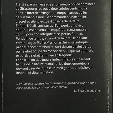 Triangle noir – Niko Tackian – Thriller français, enquête policière et suspense - Livre