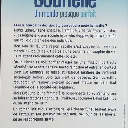 Un monde presque parfait – Laurent Gounelle – roman initiatique, développement personnel, société, liberté et quête de sens - Livre