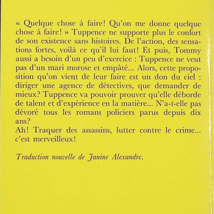Associés contre le crime – Agatha Christie – roman policier classique avec Tommy et Tuppence Beresford - Livre