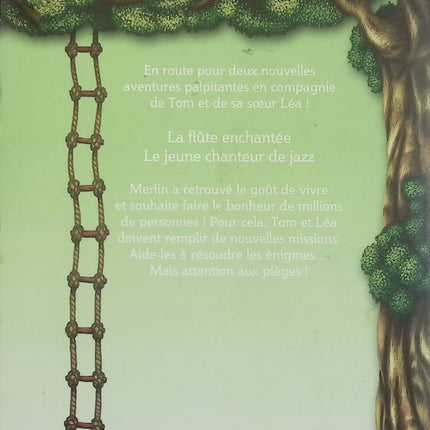 La Cabane Magique – La Flûte enchantée & Le Jeune Chanteur de jazz – Mary Pope Osborne - Livre
