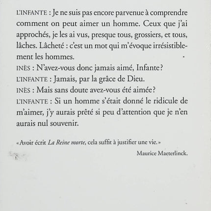 La Reine morte – Drame en trois actes – Henry de Montherlant – Théâtre classique – pouvoir, passion et tragédie royale - Livre