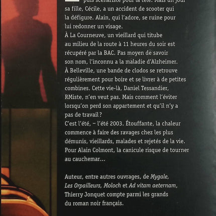 Mon vieux – Thierry Jonquet – roman noir social et thriller psychologique contemporain - Livre