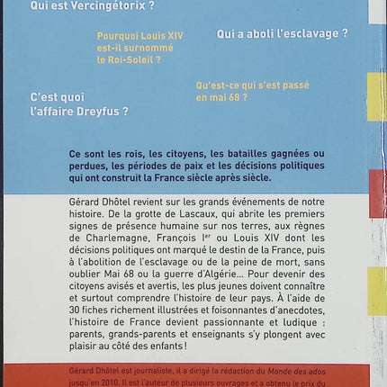 Comment parler de l’Histoire de France aux enfants – Gérard Dhôtel – Livre jeunesse documentaire - Livre