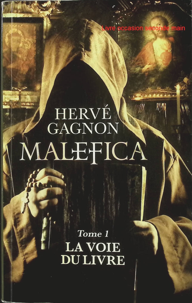 Malefica Tome 1 - La Voie du Livre - Hervé Gagnon - Roman historique et ésotérique - Livre