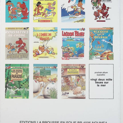 La Brousse en folie Tome 7 - Lagoon blues - BD humour de Bernard Berger - Livre BD