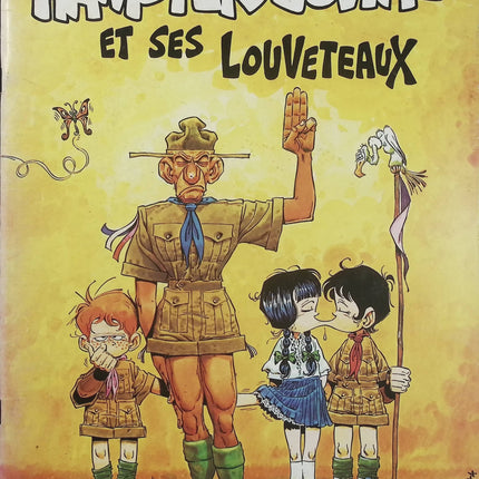 Hamster jovial et ses louveteaux – Gotlib – BD humour – Scoutisme, rock et satire – Fluide Glacial - Livre BD