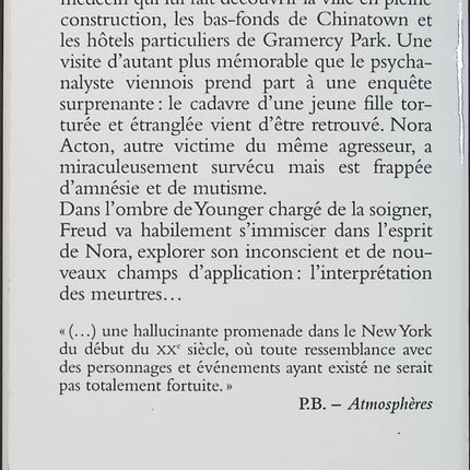 L'interprétation des meurtres - Jed Rubenfeld | Thriller historique d'occasion | Sigmund Freud, New York 1909, enquête policière, psychanalyse, suspense - Livre