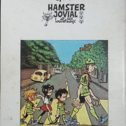 Hamster jovial et ses louveteaux – Gotlib – BD humour – Scoutisme, rock et satire – Fluide Glacial - Livre BD
