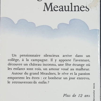 Le Grand Meaulnes – Alain-Fournier – Roman classique de la littérature française – Livre d'occasion - Livre