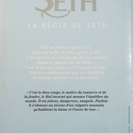 Seth Tome 1 – La Règle de Seth Hervé Jubert – Roman fantastique jeunesse, mystères, aventures et univers surnaturel - Livre