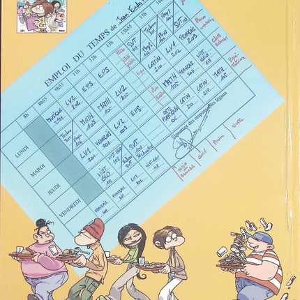 Zap Collège – Tome 2 – Deuxième Service – Téhem – BD jeunesse humoristique sur la vie au collège - Livre BD