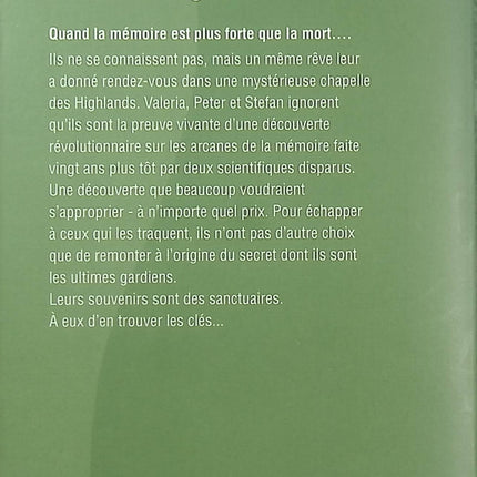 L’Exil des Anges – Gilles Legardinier – Thriller sur la mémoire et les secrets scientifiques - Livre