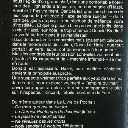 L'Empire du malt – Deborah Crombie – Enquête de Gemma James et Duncan Kincaid – Polar britannique – Livre d'occasion - Livre