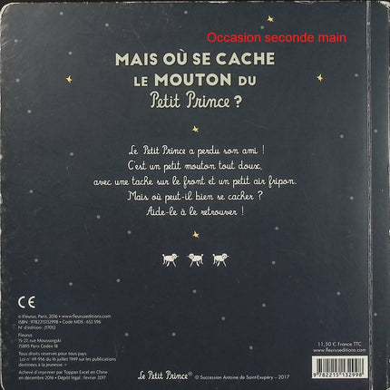 Mais où se cache le mouton du Petit Prince ? – Livre animé bébé – Antoine de Saint-Exupéry - Livre