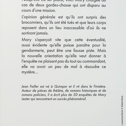 Il vous suffira de mourir – Le brame du cerf de Jean Failler – Roman policier breton, enquête de Mary Lester et mystère en Bretagne - Livre