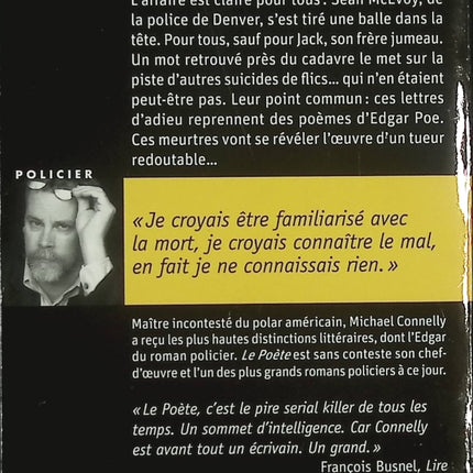 Le Poète – Michael Connelly – Thriller policier – Tueur en série – Enquête journalistique – Roman à suspense - Livre