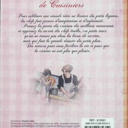 1001 Secrets de cuisiniers – Pascale Paolini – astuces de cuisine, techniques culinaires et conseils de chefs - Livre