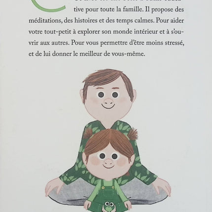 L'Éveil de la petite grenouille livre + CD – Eline Snel – Méditation et pleine conscience pour les tout-petits - Livre