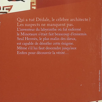 Les Enquêtes d’Hermès Tome 1 – Le Mystère Dédale – Richard Normandon – Roman jeunesse mythologie grecque - Livre