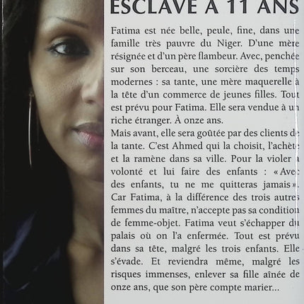 Esclave à 11 ans – Fatima – témoignage choc histoire vraie exploitation enfant - Livre