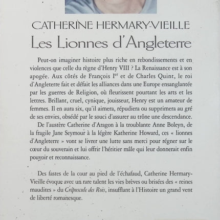 Le Crépuscule des Rois Tome 3 – Les Lionnes d’Angleterre – Catherine Hermary-Vieille – Roman historique - Livre