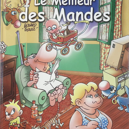 La Brousse en folie Tome 14 - Le meilleur des Mandes - BD humour de Bernard Berger - Livre BD
