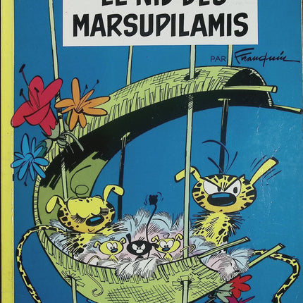 Spirou et Fantasio Tome 12 - Le Nid des Marsupilamis - André Franquin - Bande dessinée d'occasion - Livre BD