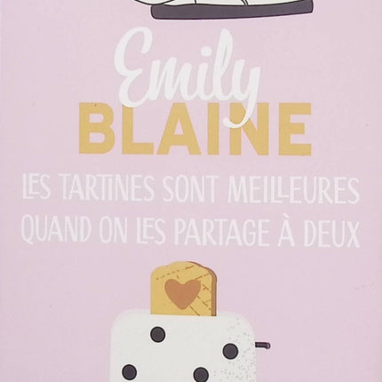 Les Tartines sont meilleures quand on les partage à deux – Emily Blaine – Romance, amour et humour - Livre