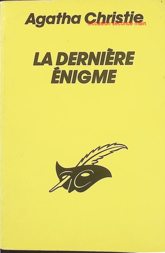 La Dernière énigme - Agatha Christie | Roman policier Miss Marple d'occasion | Enquête, mystère, meurtre, suspense, classique du polar - Livre