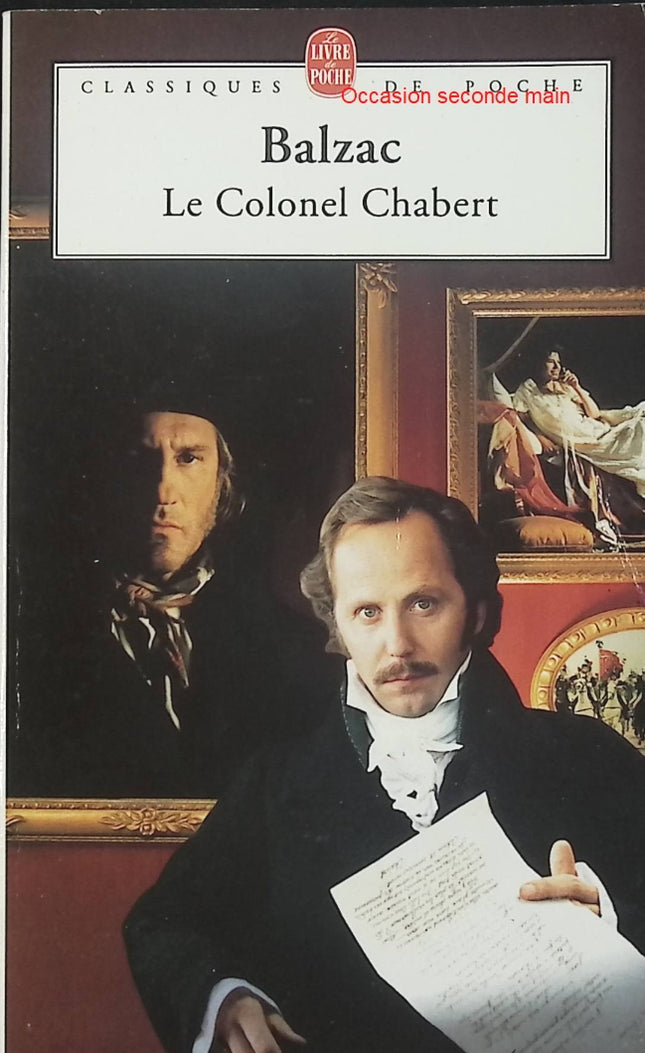 Le Colonel Chabert - Honoré de Balzac - Classique de la littérature française en livre d'occasion - Livre