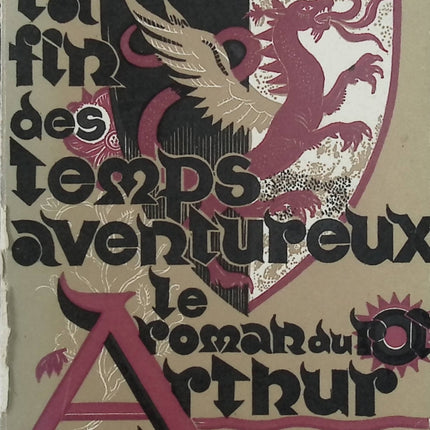 Le Roman du Roi Arthur – La Fin des temps aventureux – Tome 5 ( 1971 ) – Xavier de Langlais – Livre d’occasion - Livre