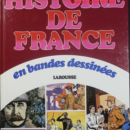 Histoire de France en bandes dessinées – De la Grande Guerre à la Ve République – BD historique - Livre BD