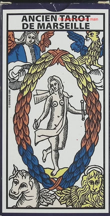 Jeu de cartes 78 Cartes Ancien Tarot de Marseille Dusserre – Cartamundi, tarot divinatoire traditionnel - jeu de société