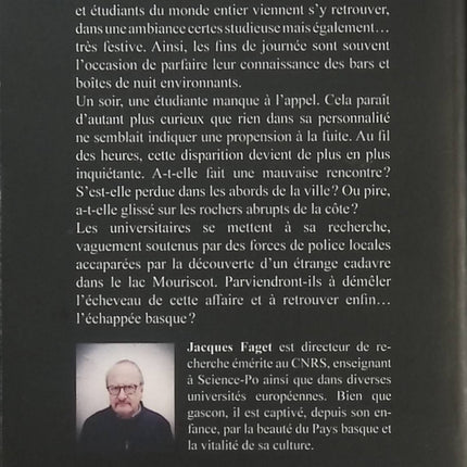 L’Échappée basque – Jacques Faget | Roman régional, Pays basque et mystère au cœur du Sud-Ouest - Livre