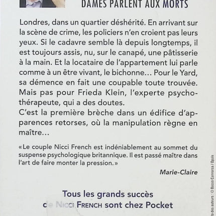 Sombre mardi – Nicci French | Thriller psychologique, enquête criminelle et suspense haletant - Livre