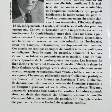 Rive-Reine Tome 2 – Maurice Denuzière – Helvétie, roman historique et saga familiale en Suisse - Livre
