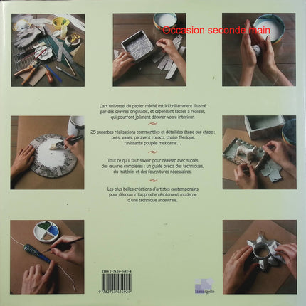 Papier mâché – Décors & créations – Marion Elliot et Peter Williams – Loisirs créatifs et bricolage - Livre