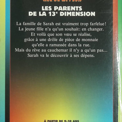 Les parents de la 13e dimension - Katy Hall - Rue de la peur - Roman jeunesse d'occasion - Livre
