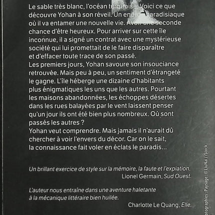 Respire – Niko Tackian – Le Livre de Poche – Thriller, île paradisiaque, disparition et suspense - Livre