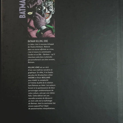 Batman - Killing Joke - Alan Moore & Brian Bolland - Comics DC d'occasion - Livre