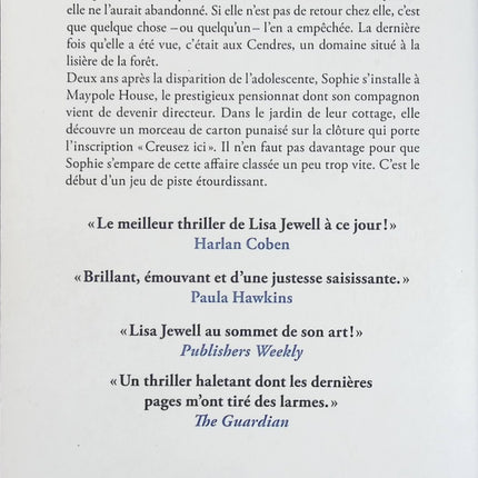 Rentre avant la nuit – Lisa Jewell – Thriller psychologique, secrets de famille, disparition et suspense - Livre
