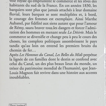 Les Belles du Midi – Jean-Louis Magnon – Roman historique sur le Canal du Midi – Livre d'occasion - Livre