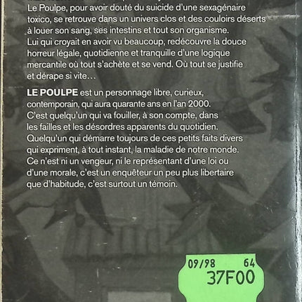 Le Poulpe - Macadam cobaye - Lionel Besnier | Roman policier d'occasion | Enquête, polar français, Gabriel Lecouvreur, roman noir, Éditions Baleine - Livre