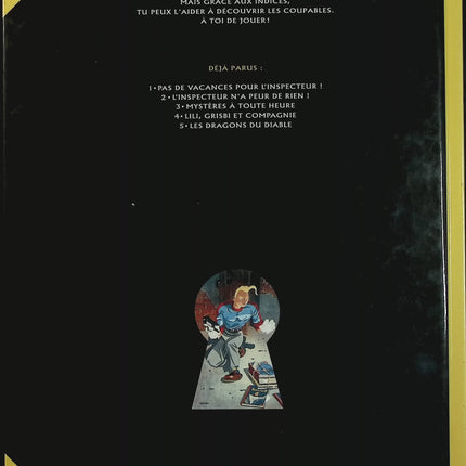 Les Enquêtes de l'Inspecteur Bayard Tome 3 - Mystères à toute heure - BD jeunesse policière de Jean-Louis Fonteneau et Olivier Schwartz - Livre BD