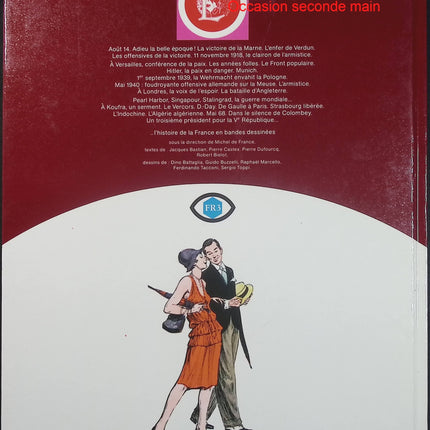 Histoire de France en bandes dessinées – De la Grande Guerre à la Ve République – BD historique - Livre BD