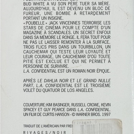 L.A. Confidential - James Ellroy - Roman policier noir américain d'occasion - Livre