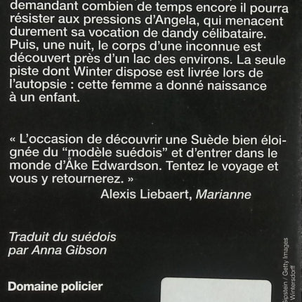 Un Cri si lointain – Åke Edwardson – Erik Winter Tome 2 – Polar suédois et enquête - Livre