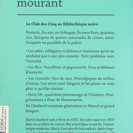 Le Cri du corps mourant – Marcel Audiard – roman noir et suspense policier – livre d’occasion - Livre