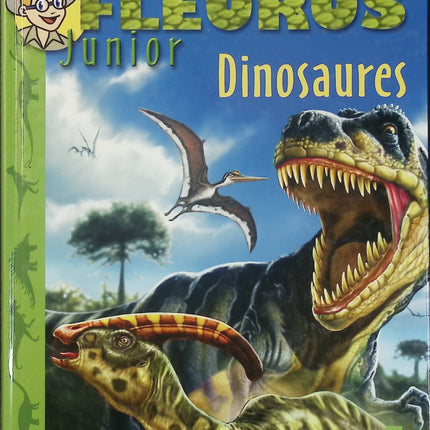 Dinosaures - Jean Le Loeuff et Christel Souillat - Encyclopédie Fleurus Junior - Livre documentaire jeunesse d'occasion - Livre